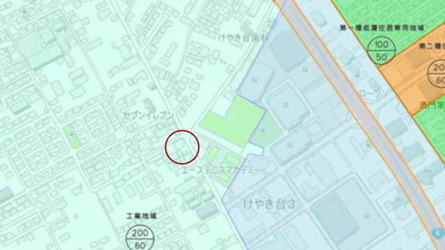 工業団地内
