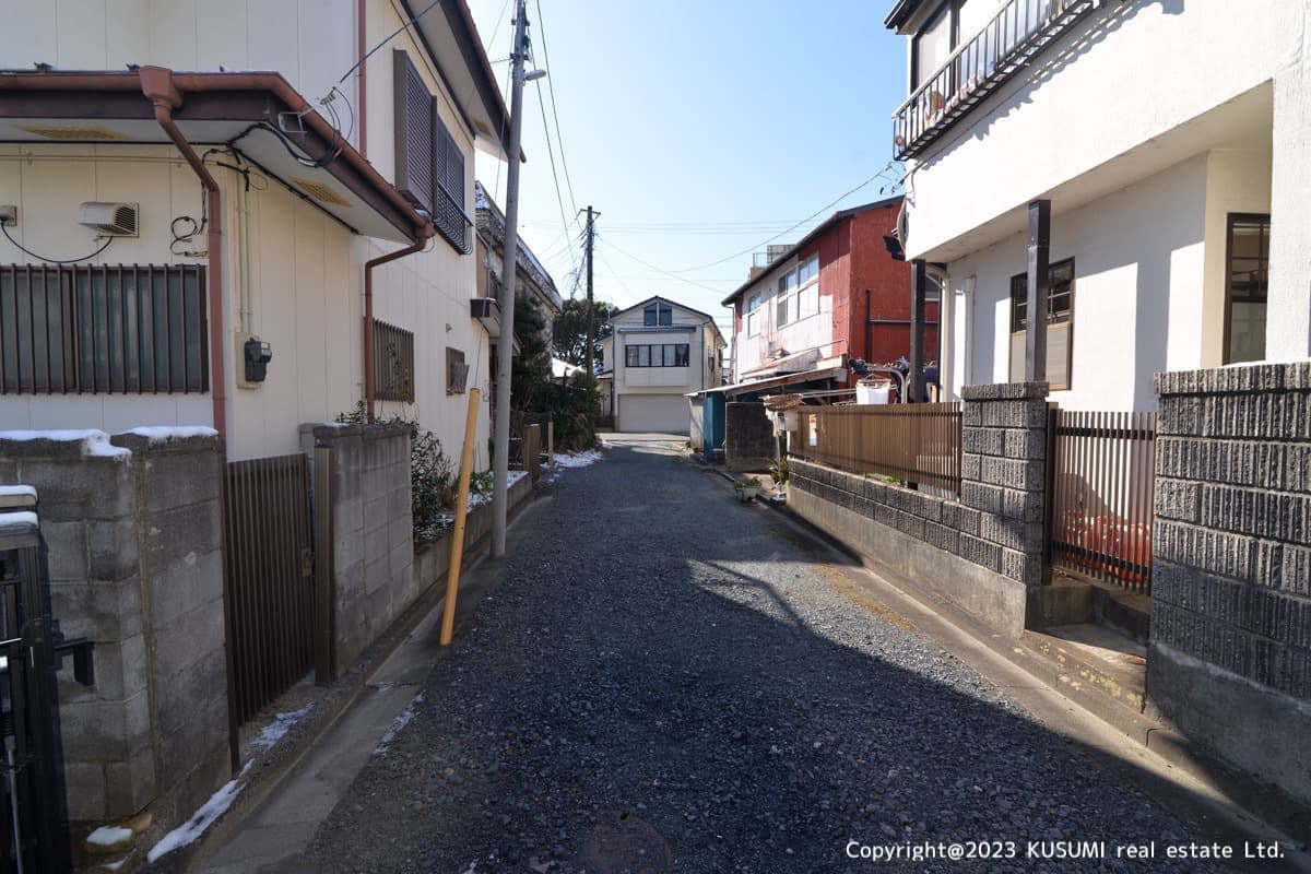 売地｜接面道路