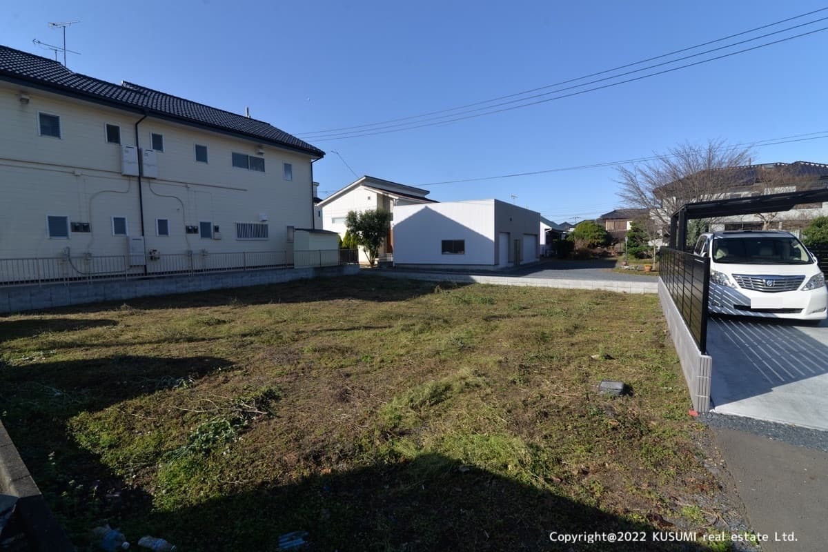 敷地(北東側より)